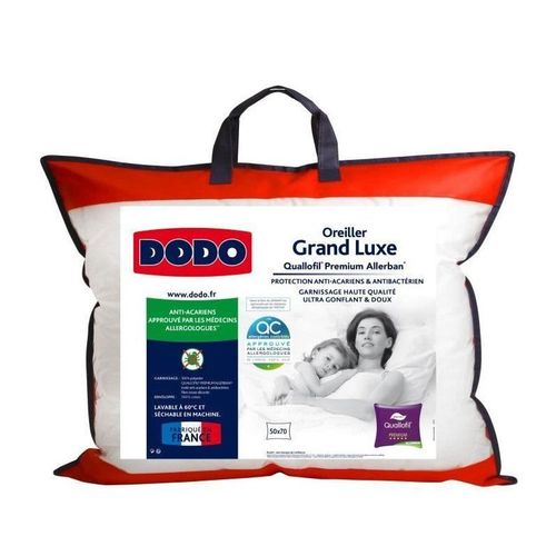 Dodo Oreiller Grand Luxe Quallofil Allerban 50x70cm