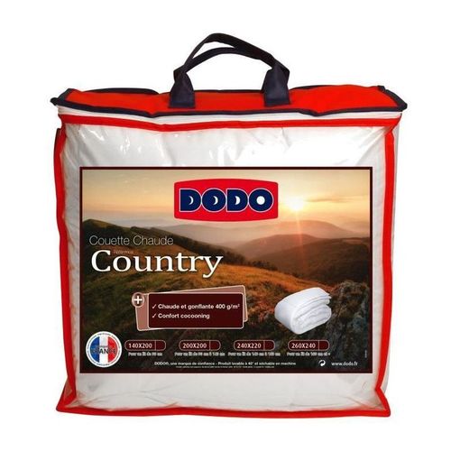 Dodo Couette Chaude 400gr/M2 Country 220x240cm