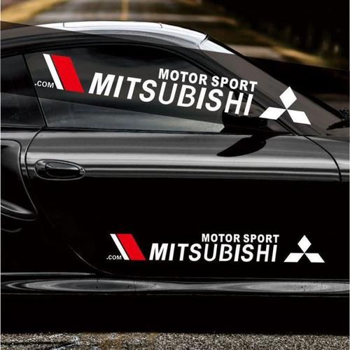 Autocollants Décoration Pour Voiture Stickers De Porte Pour Mitsubishi