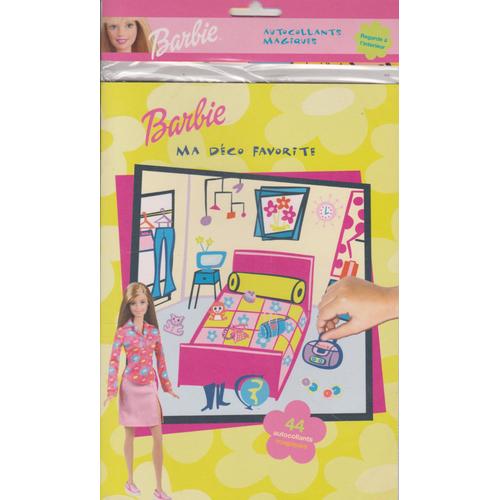 Barbie Ma Deco Favorite . 44 Autocollants Magique