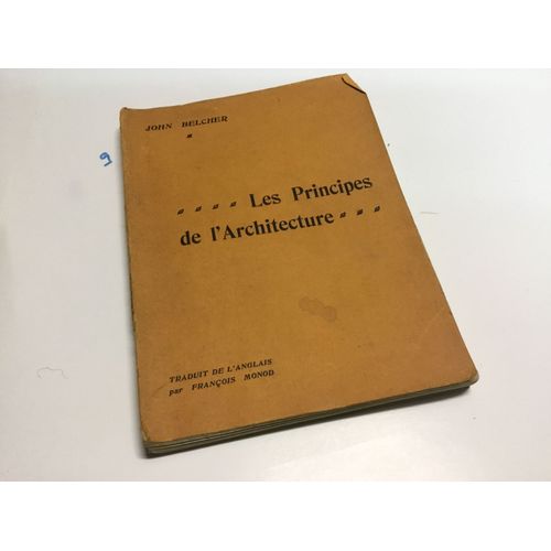 John Belcher, Les Principes De L'architecture, Laurens, 1912