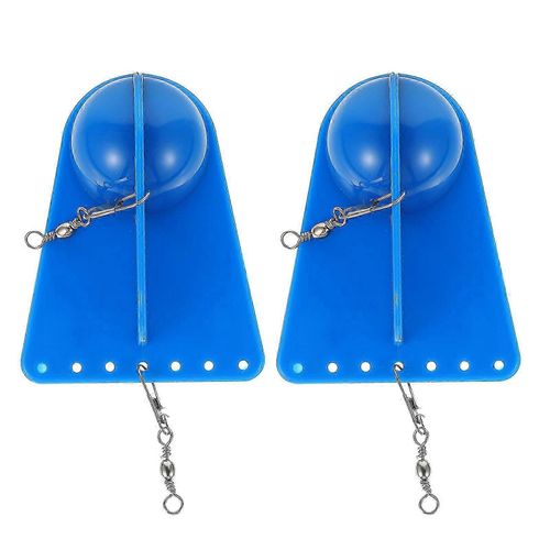 2 Pcs Fishing Tackle Appât De Pêche Débutant Plongeoir Réglable Accessoire De Pêche À La Traîne Appât De Pêche