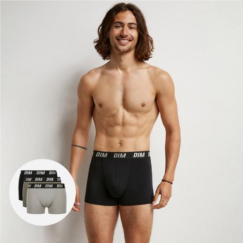 Lot De 3 Boxers Homme À Thermorégulation Active Vert Dim Sport