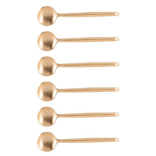 Coffret De 6 Cuillères Moka Elite