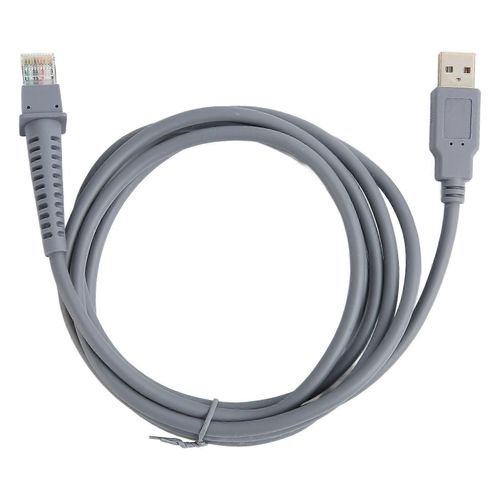Câble de scanner de codes-barres QR Line PVC 2 mètres de longueur accessoire pour LS2208 2208AP LS4278