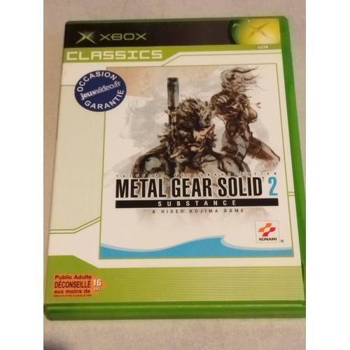 Metal Gear Solid 2 Substance Xbox