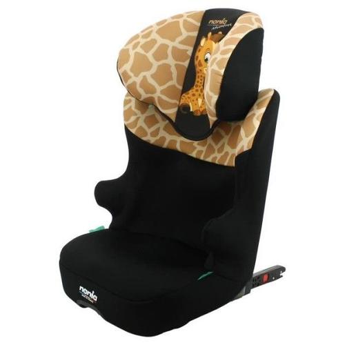 Siege Auto Rehausseur Isofix Nania Start I Fix 106-140 Cm R129 ?De 5 A 10 Ans? Tetiere Réglable ? Base Inclinable ? Noir -Fabricat