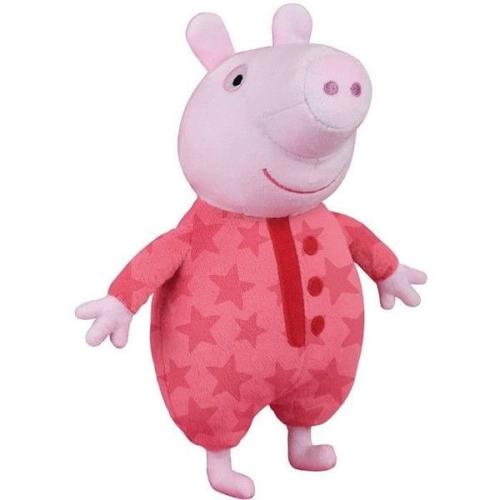 Pecluhe Lumineuse Naturelle Peppa Pig - Jemini - Environ 25 Cm - Fonctionne Sans Pile