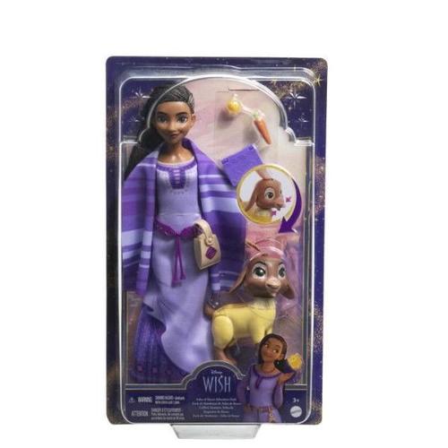 Coffret Asha Voyage - Mattel - Hpx25 - Poupee Mannequin Disney