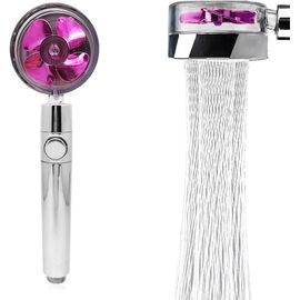 ChenQuanSarl-Pommeau De Douche Haute Pression Filtre Actionné À 360 ° Douche De Plafond À 360 ° Douche À Économie D'Eau, Kit Turbocompressé Pour Salle De Bain Douche Paire De Douche