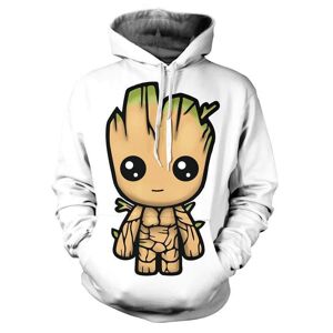 Pull à Capuche Homme Impression 3D - Toutes Saisons - Polyester - Manches Longues