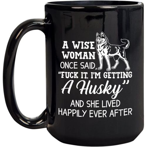Tasse A Cafe En Ceramique A Wise Woman Once Said, Tasse A Boisson Chaude En Ceramique, Adaptee Au Bureau A Domicile 330ml