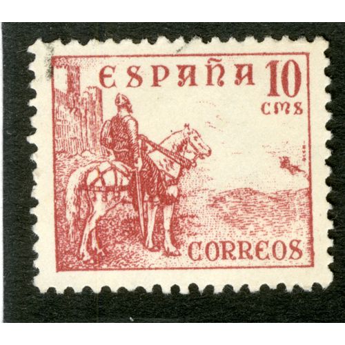 Timbre Oblitéré Espana, 10 Cms, Correos