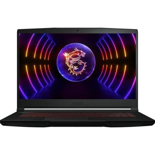 PC Portable Gamer - MSI GF63 Thin 12VF-883XFR - 15.6 FHD 144Hz - Core i5 12450H -RAM 16 Go -512 Go SSD -RTX 4060 8Go -Sans Windo