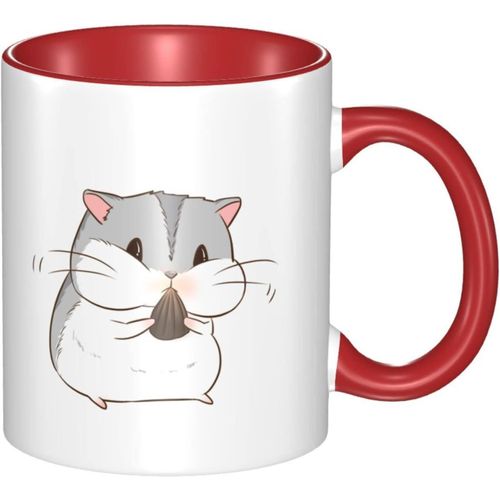 Tasse A Cafe De Couleur Amusante - Tasses A Hamster - Larges Tasses A The - Cafe Et Chocolat Chaud 330ml