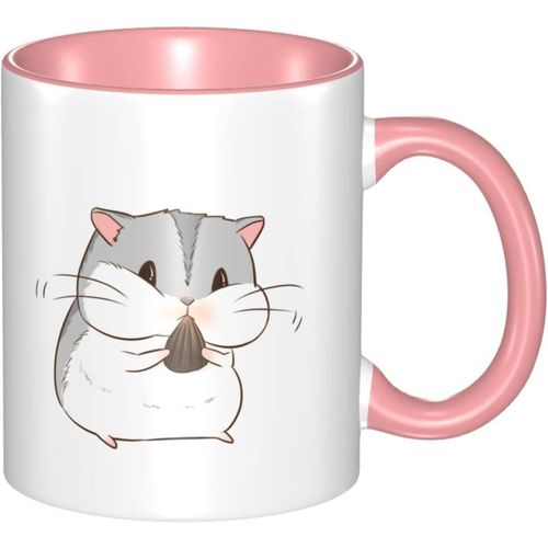 Tasse A Cafe De Couleur Amusante - Tasses A Hamster - Larges Tasses A The - Cafe Et Chocolat Chaud 330ml