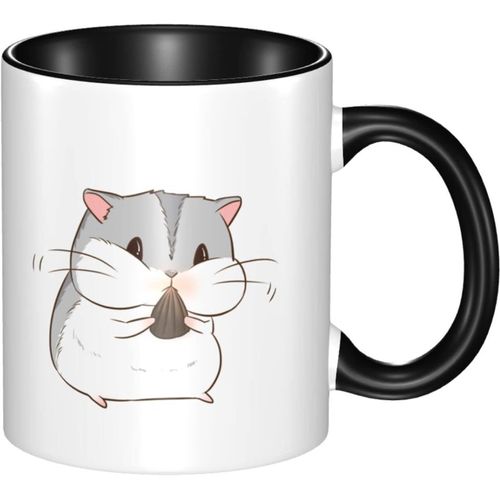 Tasse A Cafe De Couleur Amusante - Tasses A Hamster - Larges Tasses A The - Cafe Et Chocolat Chaud 330ml