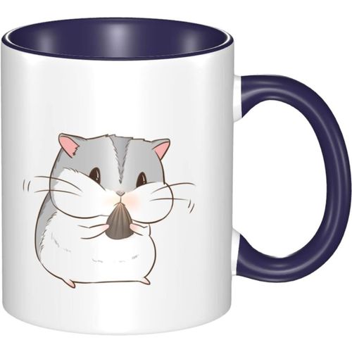 Tasse A Cafe De Couleur Amusante - Tasses A Hamster - Larges Tasses A The - Cafe Et Chocolat Chaud 330ml