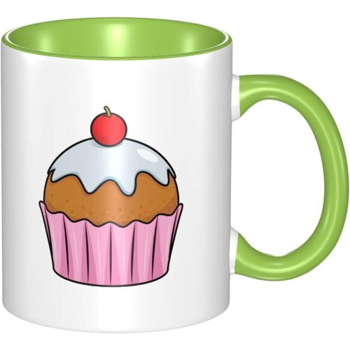Tasse A Cafe De Couleur Amusante - Tasses A Cupcakes Mignonnes - Larges Tasses A The - Cafe Et Chocolat Chaud 330ml