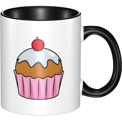 Tasse A Cafe De Couleur Amusante - Tasses A Cupcakes Mignonnes - Larges Tasses A The - Cafe Et Chocolat Chaud 330ml