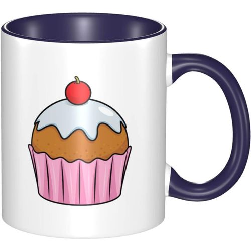 Tasse A Cafe De Couleur Amusante - Tasses A Cupcakes Mignonnes - Larges Tasses A The - Cafe Et Chocolat Chaud 330ml
