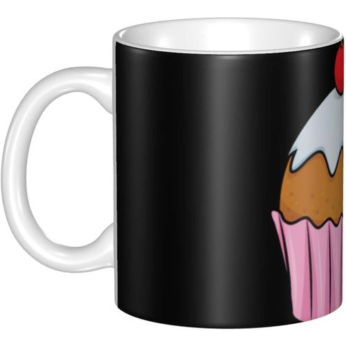 Tasse En Ceramique - Tasse A Cupcakes Mignonne - Tasses A The - Cafe Et Chocolat Chaud 330ml