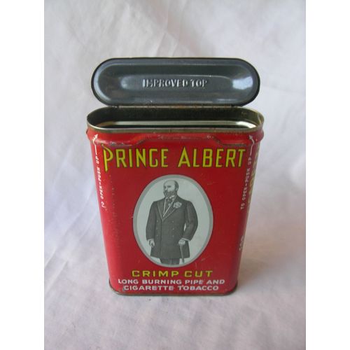 Ww2/Postwar Us Boïte Tabac Vide En Métal Américaine " Prince Albert " Année 50/60 5