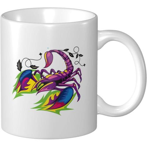 Tasse A Cafe Scorpion 11 Oz Pour Tasse A The Cadeau D'anniversaire Au Bureau A La Maison