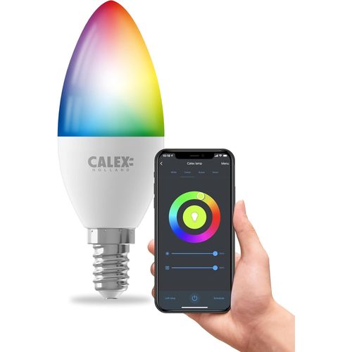 Anwxai-Smart Ampoule Led Flamme B35 E14 Rgb Cct Wifi,470lm,4,9w,Alexa/Google/Siri,16m Couleurs,Blancs 2200-4000k,Dimmable,Musique,Scénarios,Sans Pont,Wifi 2.4ghz