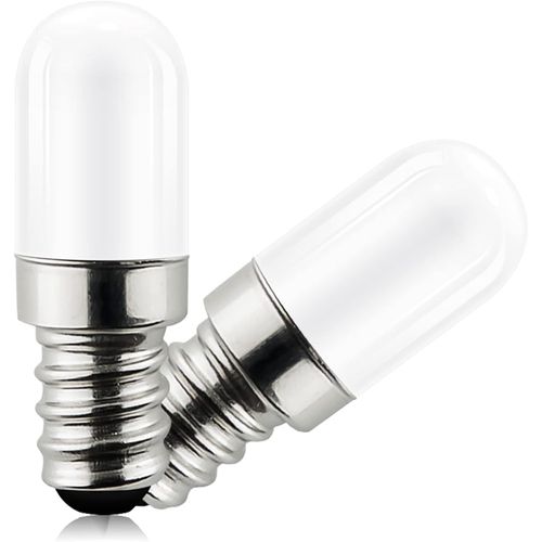 Anwxai-Lampe Led Pour Réfrigérateur,1.5w Ampoule E14 Remplacement Pour 15w Ampoule Halogène Blanc Chaud 3000k,135 Lumens,Pour Lampe De Sel,Ampoule Led Pour Réfrigérateur 2 Pièces