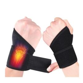 MKAS – 1 paire de bracelet de poignet, de musculation, d'entraînement  croisé, de Fitness, de pouce rembourré, de barre de Support de main