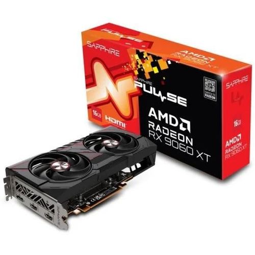 Radeon Sapphire RX 9060 XT Pulse OC 16Go GDDR6