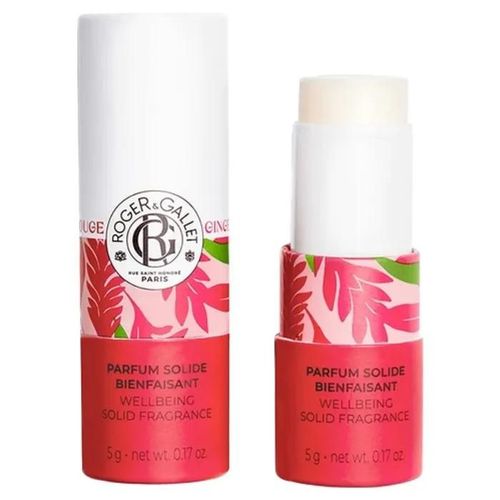 Parfum Solide - Roger & Gallet - Gingembre Rouge - 5g - Extrait De Parfum - Mixte 