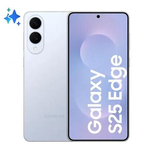 Samsung Galaxy S25 Edge Smartphone 6.7" 200MP 512GB 5G Titanium Icyblue