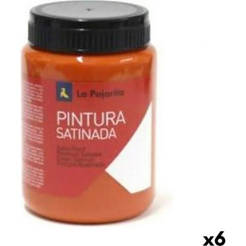 Nc Gouache La Pajarita L-06 Orange Satiné Scolaire (35 Ml) (6 Unités)
