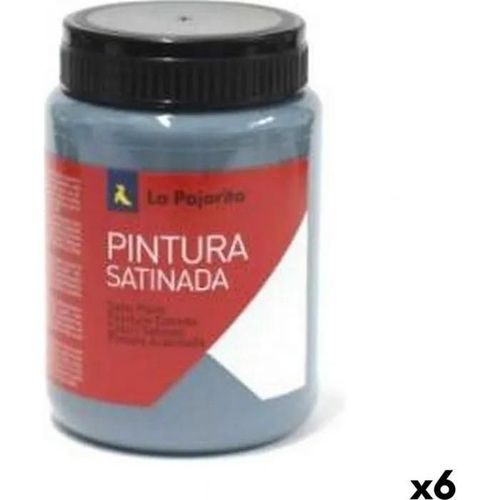 Nc Gouache La Pajarita Metallic L-34 Bleu Satiné Scolaire (35 Ml) (6 Unités)