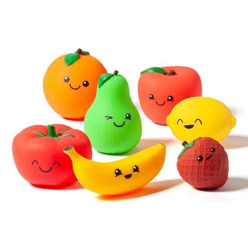Molto Jeu de Fruits sensoriels souples Moltó 7 pièces