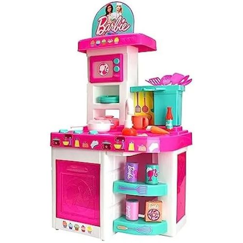 Jeu de cuisine - BARBIE - Cuisine Barbie (5150) - 40 accessoires - Multicolore - Pour enfants à partir de 3 ans