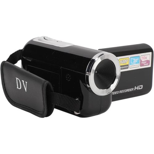 anwxai-Caméscope Vidéo,Enregistreur De Caméra Vlogging Full Hd 1080P 16Mp,Écran Lcd 2,0 Pouces,Anti-Secousse,Caméra Vidéo À Zoom Numérique 16X Pour Les Voyages