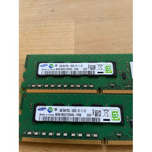 RAM SAMSUNG 4gb 2 rx8 pc3 10600E-09-E3
