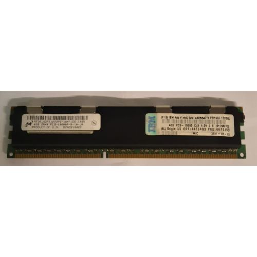 Mémoire 4G 2RX4 pc3 10600R ECC réf. MT36JSZF51272PZ-1035