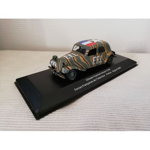 Voiture Citroen Traction F.F.I ( Aout 44) 1/43-Altaya