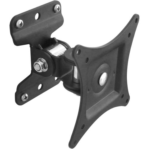anwxai-Drall Tv Pc L'Écran Support Mural Led Oled 13 15 17 18 19 20 22 24 Pouces 360 ° Pivotant,Inclinable Noir Modèle: S56B