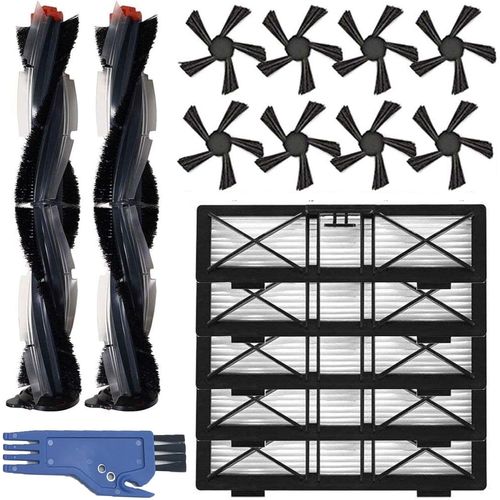 Pièces De Rechange Pour Neato Botvac D75 D80 D85 D3 D4 D5 D6 D7, Accessoires Pour Robot Aspirateur Neato Série D Et Neato Botvac, Comprend Des Brosses Principales, Un Filtre, Une[3020]