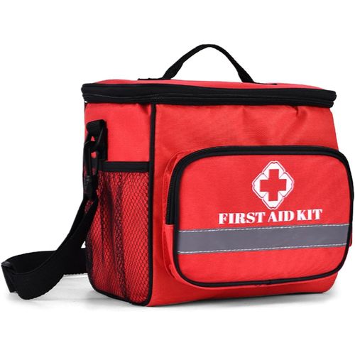 Anwxai-Trousse De Secours Vide Étanche,Trousse Pharmacie Voyage Degrande Capacité,Sac De Médecine Portable Avce Sangle,Sac Durgence Médical Trousse Secourspour Activités De Plein Air,Maison,Voyages