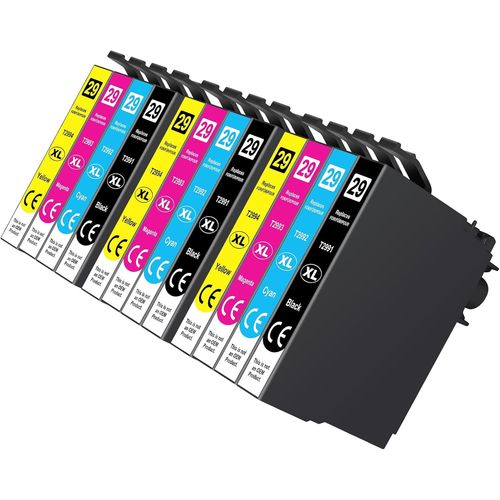 Multipack 29Xl Cartouche D'Encre Compatible Pour Epson 29Xl Pour Expression Home Xp-342 Xp-332 Xp-442 Xp-445 Xp-245 Xp-235 Xp-345 Xp-352 Xp-335 Xp-455 Xp-432 (3 Noir 3 Cyan 3 Magen[Marque157]