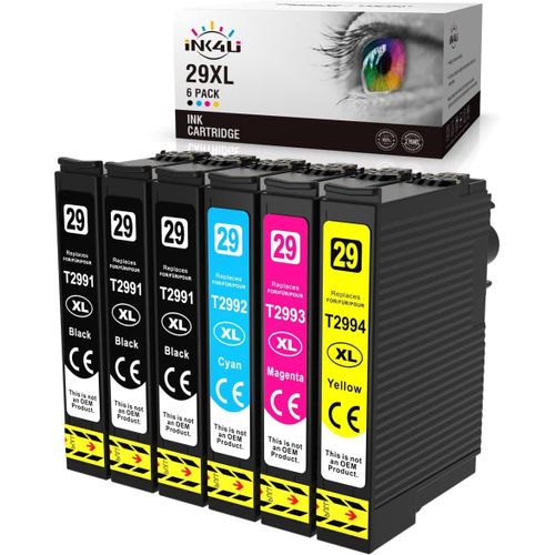 29Xl Cartouche D'Encre Compatible Remplacement Pour Epson 29 29Xl Pour Epson Xp-255 Xp-245 Xp-235 Xp-345 Xp-455 Xp-452 Xp-445 Xp-335 Xp-442 Xp-247 Xp-355 Xp-352 Xp-435 Xp-342 Xp-25[Marque685]