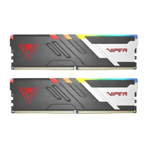 Patriot PATRIOT DDR5 2x16GB VIPER VENOM 7400MHz RGB (1 x 16GB, 4800 MHz, RAM DDR5, DIMM), Mémoire vive, Bleu, Rouge, Vert