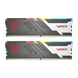Patriot PATRIOT DDR5 2x16GB VIPER VENOM 7400MHz RGB (1 x 16GB, 4800 MHz, RAM DDR5, DIMM), Mémoire vive, Bleu, Rouge, Vert