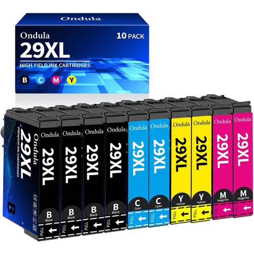 Cartouches D'Encre 29Xl Compatibles Avec Epson 29 Xl 29Xl Multipack Pour Expression Home Xp-332 Xp-342 Xp-345 Xp-352 Xp-442 Xp-445 Xp-455 Xp-432 Xp-245 Xp-235 Xp-335 Xp-435 Xp-247[Marque837]